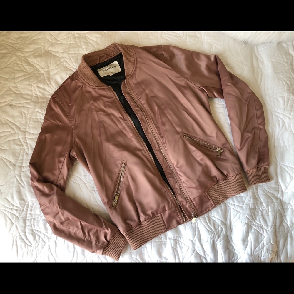 Pink Bomber Jacket